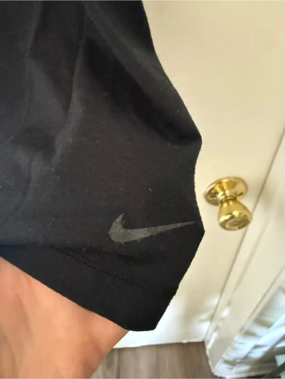 Nike Dri-FIT Black Loose Fit Racerback Tank Size Medium